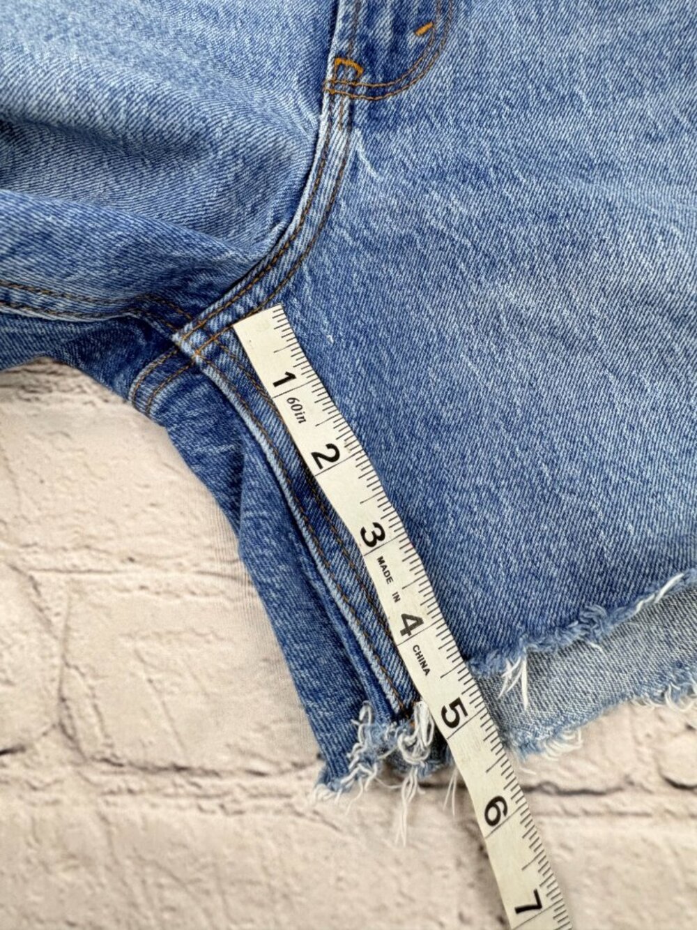 Abercrombie & Fitch Light Blue Denim Jean Shorts - Picture 8 of 9